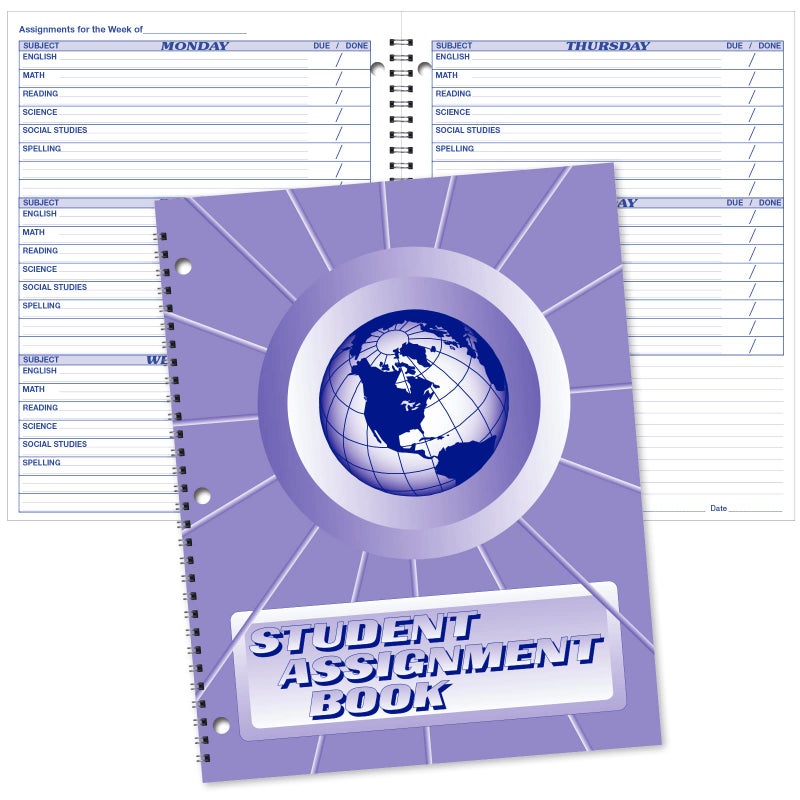 Ward Student Assignment Book - Image 1